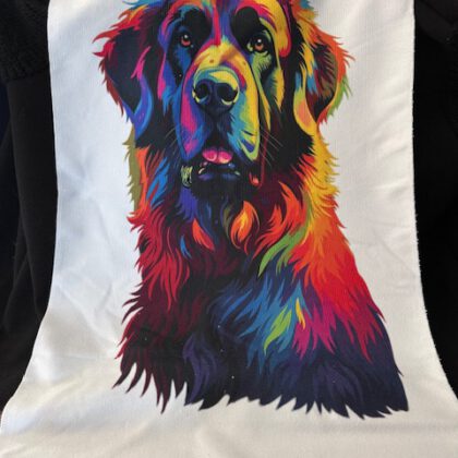 Handdoeken met Leonbergerkop